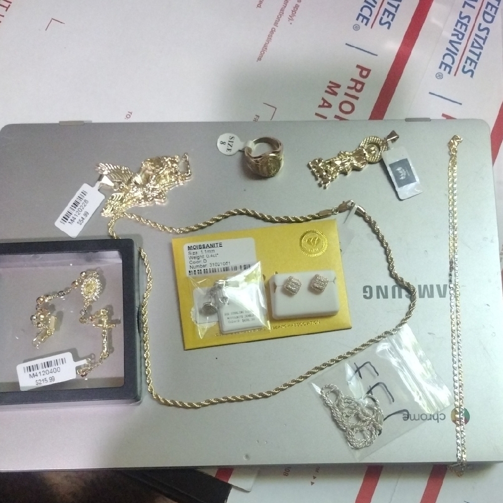 14kGF & Solid Sterling Silver Jewelry Collection 14 Piece Plz Read Description!